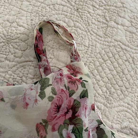 Floral Baby Doll Dress - Picture 3 of 4
